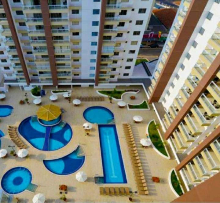 Apartamento No Condominio Casa Da Madeira Em Caldas Novas-Go Eksteriør billede