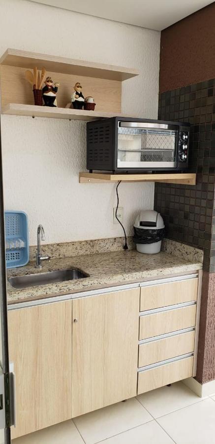 Apartamento No Condominio Casa Da Madeira Em Caldas Novas-Go Eksteriør billede